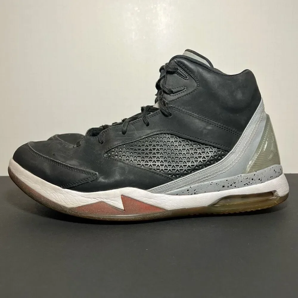 Mens ‘14 AIR JORDAN Flight Remix Black Basketball Shoes / Size 11.5